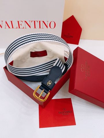 THẮT LƯNG NỮ VALEN* VLOGO DỆT SỌC – KHOÁ KIM MẠ VÀNG