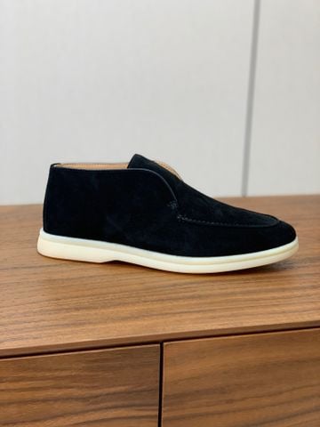 GIÀY MOCCASSIN UNISEX LP CAO CỔ – DA LỘN CỪU Ý THƯỢNG HẠNG