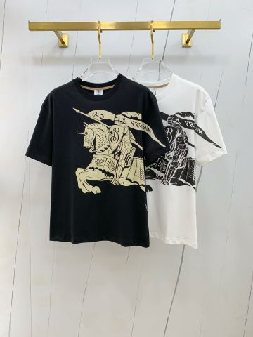 Khám phá phong cách cá tính với áo phông nam BURBERR*Y  Summer Unisex T-Shirt