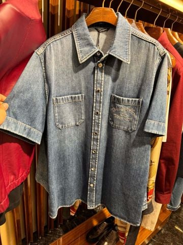 Áo sơ mi denim nam DG