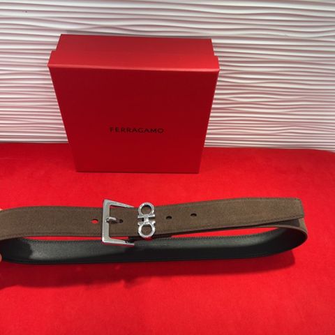 THẮT LƯNG NỮ FERR GANCINI VÀNG – BẢN 3CM, DA LỲ/DA LỘN*