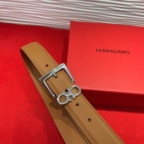 THẮT LƯNG NỮ FERRAG* KHÓA GANCINI ĐÔI – DA LỲ, BẢN 3CM
