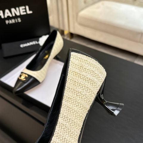 GIÀY CAO GÓT NỮ CN CAP-TOE BIỂU TƯỢNG – ĐIỂM NHẤN LOGO THANH LỊCH – GÓT 4.5CM TÔN DÁNG