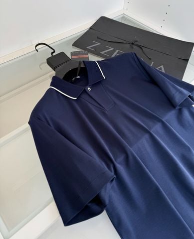 ÁO POLO NAM LỤA BÓNG MERCERIZED – CỔ PHỐI VIỀN TƯƠNG PHẢN, PHOM CHUẨN Ý