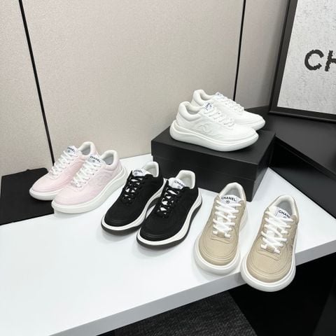 GIÀY THỂ THAO NỮ CN* ĐẾ CAO TĂNG CHIỀU CAO PHỐI DA LỤA BE TRẺ TRUNG HÀNG CAO CẤP