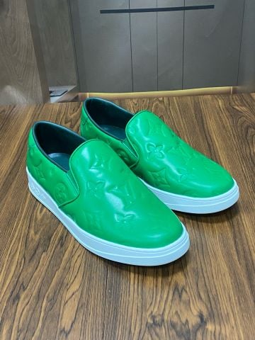 Giày nam slip-on nam L*V da thật