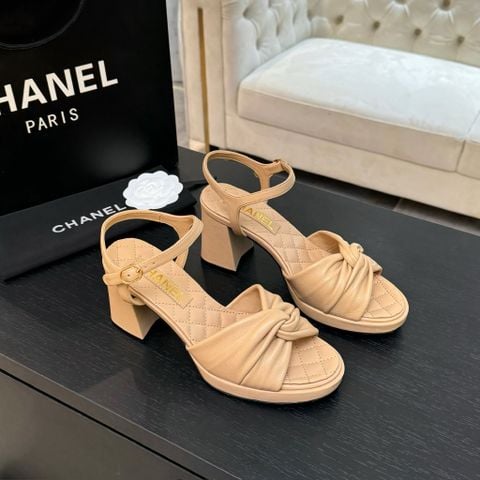 Sandal cao gót CHNEL*  Xuân Hè