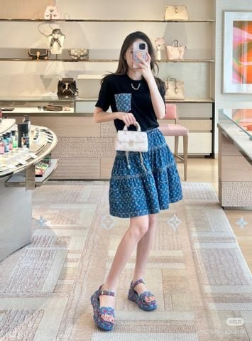 Áo nữ phông nữ L*V  Pocket Tee 2025