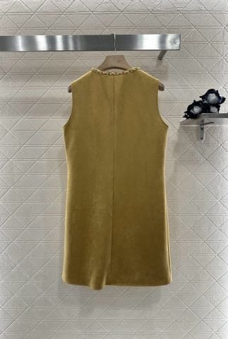 ĐẦM NỮ SUÔNG CHNEL*  ĐÍNH NGỌC TRAI