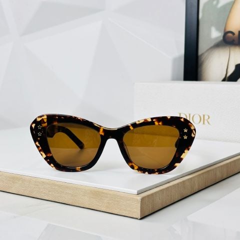 KÍNH MẮT NỮ DR DÁNG CAT-EYE ACETATE BẢN DÀY, ĐINH SAO KIM LOẠI SANG TRỌNGERFLY ACETATE BÓNG ĐÍNH HOA NỔI SANG TRỌNG