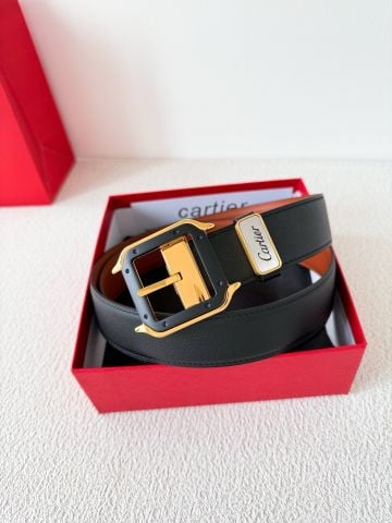 Belt nam / Thắt lưng nam  Cartier* được chế tác hoàn toàn từ da bò nguyên tấm đầu tiên