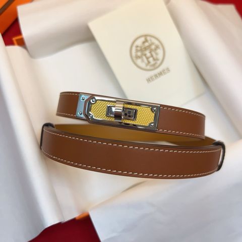 THẮT LƯNG NỮ H M KELLY 18 EPSOM CALFSKIN – MẶT KHÓA KELLY SLIDING ADJUSTABLE