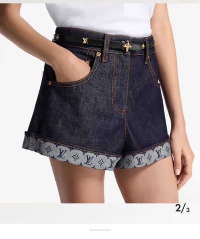 THẮT LƯNG NỮ LV* HOA MONOGRAM KIM LOẠI VÀNG ĐỘC ĐÁO