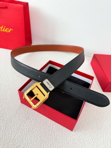 Belt nam / Thắt lưng nam  Cartier* được chế tác hoàn toàn từ da bò nguyên tấm đầu tiên