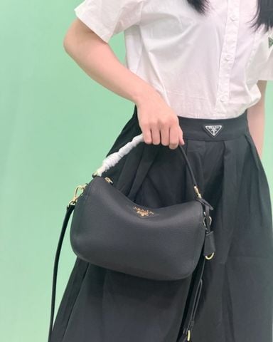 TÚI XÁCH NỮ PRD DÁNG HOBO MINI DA BÒ VÂN HẠT PHOM MỀM SANG TRỌNG