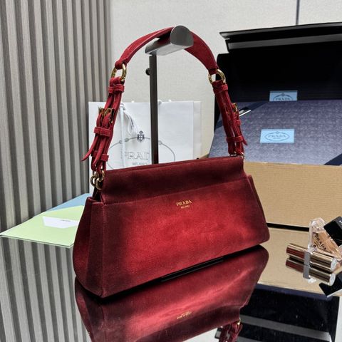 TÚI XÁCH NỮ PRD ENCHAÎNÉ DA LỘN HIỆU ỨNG CỔ ĐIỂN FORM HOBO THANH LỊCH