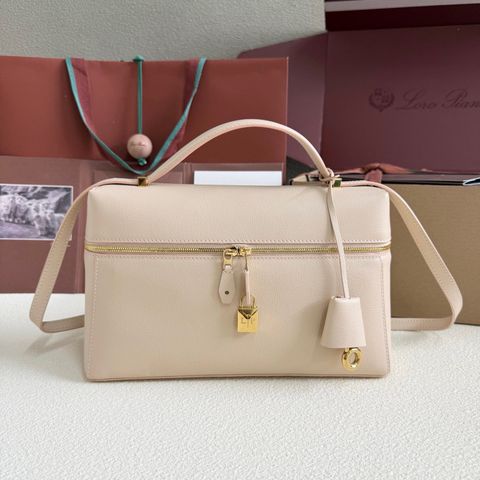 TÚI XÁCH NỮ LP* EXTRA BAG L27 NÂU CAFÉ THU ĐÔNG DA BÒ CAO CẤP KHÓA VÀNG