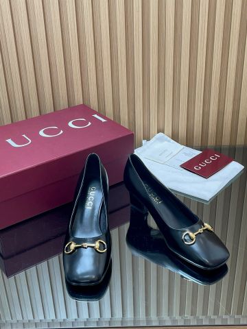 GIÀY CAO GÓT NỮ GC GÓT 5.5CM / 7.5CM / 10CM DÁNG MŨI VUÔNG KHÓA MÃ NGỰA