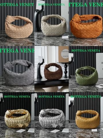 TÚI XÁCH NỮ BV MINI JODIE INTRECCIATO PHOM HOBO MỀM MẠI ĐỦ MÀU DA LỘN VÀ DA LỲ