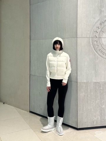 ÁO KHOÁC NỮ CG PHỐI LEN – PHAO NHẸ DÁNG GỌN, TÔN VÓC DỄ PHỐI