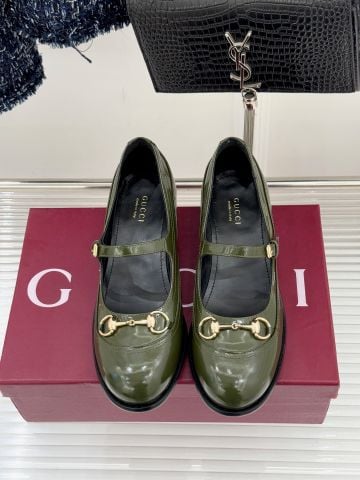 GIÀY MARY JANE NỮ GC KHÓA HORSEBIT BIỂU TƯỢNG – GÓT VUÔNG 4.5CM