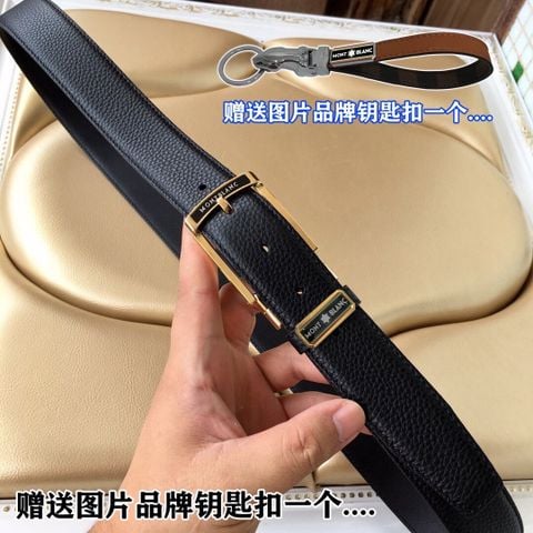 THẮT LƯNG NAM MB KHÓA KIM LOẠI THANH LỊCH DÂY DA HAI MẶT VÂN HẠT