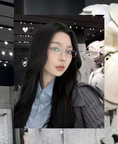 KÍNH MẮT NỮ GM GAMOT 02 DÁNG RIMLESS VUÔNG MẢNH CHI TIẾT GỌNG KIM LOẠI TINH XẢO