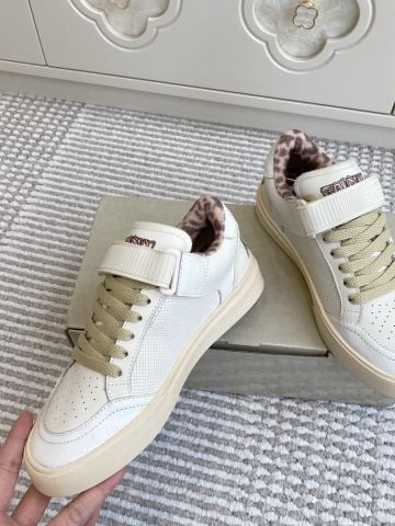 GIÀY SNEAKER NAM NỮ GGDB PHOM LOW-TOP QUAI DÁN + STAR SIGNATURE, LÓT NÂNG CHIỀU CAO 3.5CM