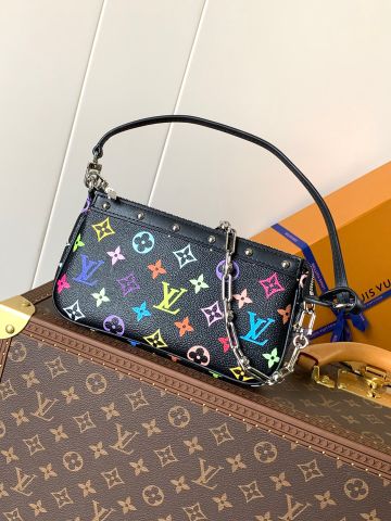 TÚI XÁCH NỮ L*V POCHE ACCESSOIRES MONOGRAM ĐA SẮC