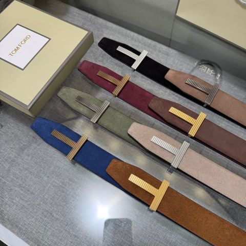 THẮT LƯNG NAM TF MẶT KHÓA T VÀNG BẢN 3.8CM