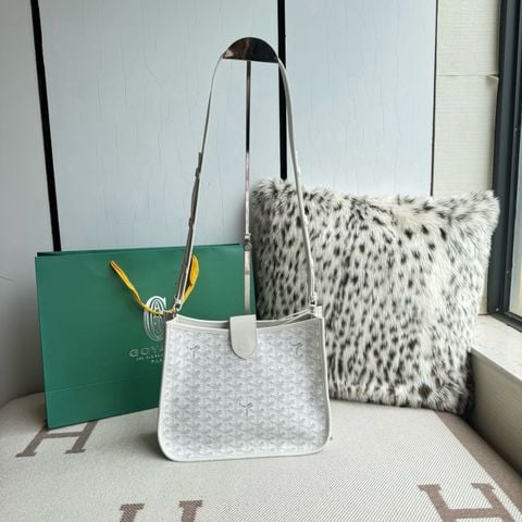 TÚI ĐEO CHÉO NAM NỮ G Y MUSETTE – PHOM CONG THANH LỊCH, CANVAS HỌA TIẾT SIGNATURE PHỐI DA