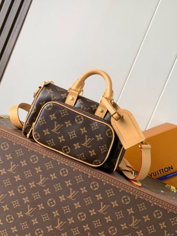 TÚI NAM NỮ L*V  KEEPALL 25 CARGO MONOGRAM – VẺ ĐẸP VINTAGE NỔI BẬT