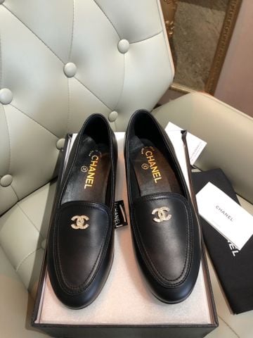 Giày nữ loafer CHNEL* Phiên bản Double-C