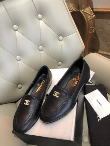 Giày nữ loafer CHNEL* Phiên bản Double-C