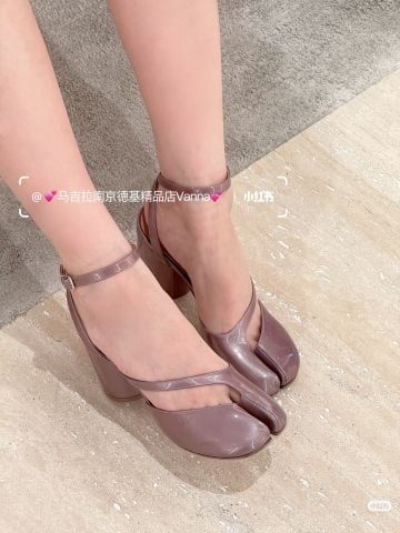 GIÀY CAO GÓT NỮ MMG* TABI SPLIT-TOE DÁNG SLINGBACK GÓT TRỤ 6CM