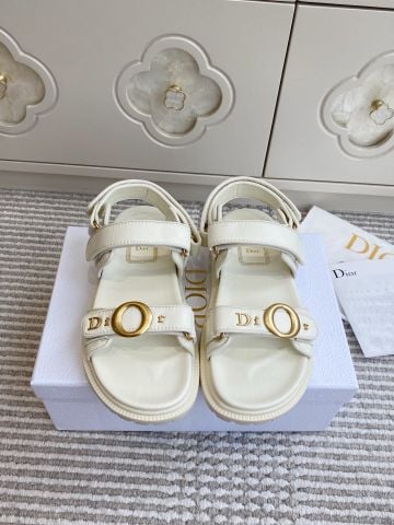 SANDAL NỮ D* MYDIOR 2 QUAI DÁN ĐẾ PLATFORM DÀY ÊM CHÂN
