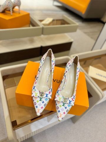 Giày cao gót L*V  MONOGRAM SPECTRUM