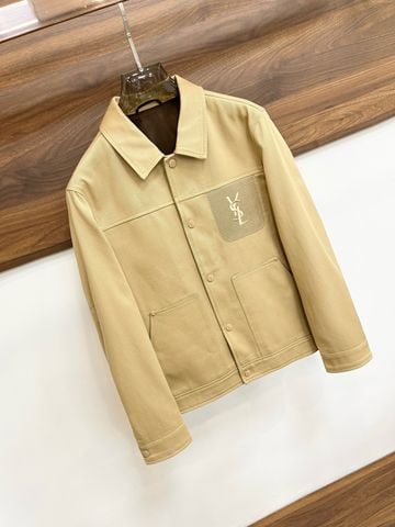 ÁO KHOÁC NAM YSL*  LOGO THÊU TINH TẾ