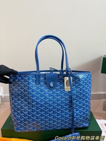 TÚI TOTE NAM NỮ GYD SAINT LOUIS PM HỌA TIẾT CHEVRON KÈM VÍ RỜI 34CM