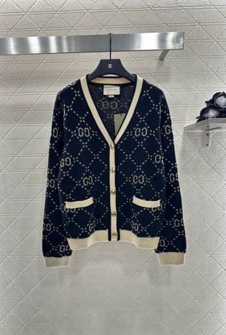 ÁO NỮ GUCC* CARDIGAN CỔ V PHIÊN BẢN CAO CẤP 2025