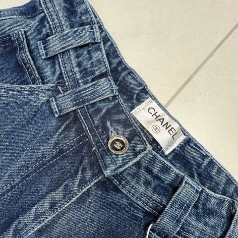 QUẦN JEANS NỮ CN PHOM ỐNG SUÔNG CẠP CAO – ĐƯỜNG MAY 3D TẠO PHOM SANG, CHUẨN GU STREET-LUXE