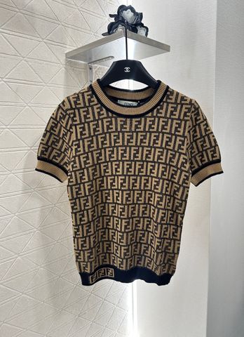 SET ÁO + CHÂN VÁY NỮ FENDI* 2025 LOGO FF TINH TẾ