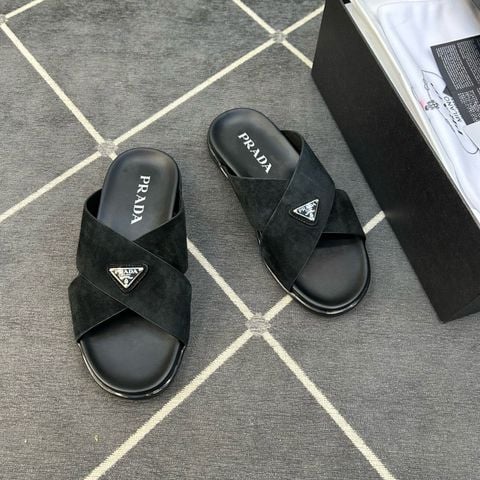 DÉP NAM PRAD* SLIDE DA LỘN LIMITED EDITION PHONG CÁCH ĐẲNG CẤP
