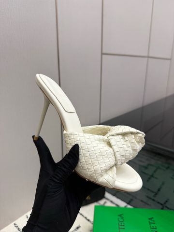SANDAL NỮ CAO GÓT B V QUAI ĐAN INTRECCIATO – PHOM MŨI VUÔNG THANH LỊCH