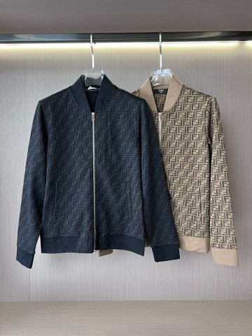 ÁO KHOÁC NAM FENDI* LOGO MONOGRAM SANG TRỌNG
