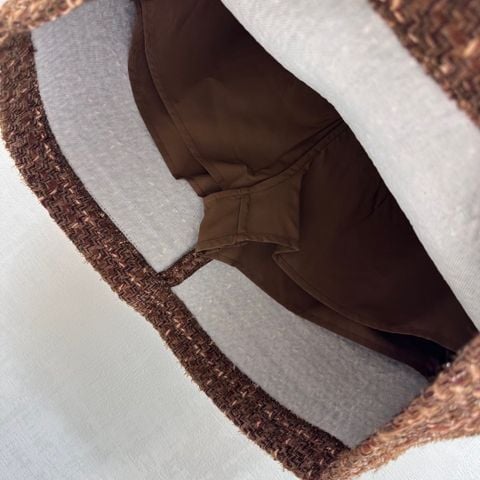 SET ÁO KHOÁC VÁY NỮ CN TWEED VIỀN NGỌC TRAI DÁNG CHUẨN LUXURY