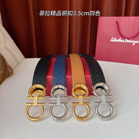 THẮT LƯNG NAM FERR 3.5CM GANCINI KHÓA SÁNG