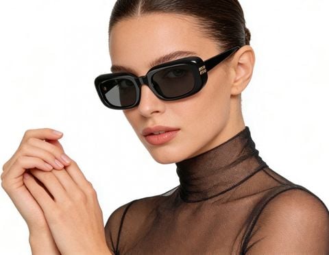 KÍNH MẮT NỮ MM GỌNG CHỮ NHẬT BẢN DÀY CỰC SANG – PHOM RETRO HIỆN ĐẠI