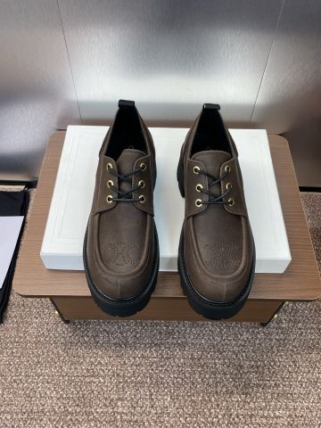 GIÀY NỮ CEL* LACE-UP MŨI TRÒN, ĐẾ 5CM – F/W 2025