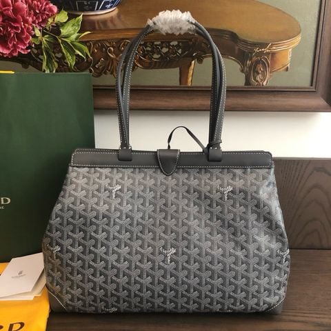 TÚI TOTE NỮ G Y BELLECHASSE BIAUDE PM PHOM STRUCTURED, NẮP CHE BẢO MẬT